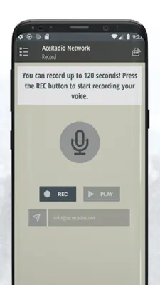 AceRadio Network android App screenshot 1