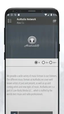 AceRadio Network android App screenshot 3